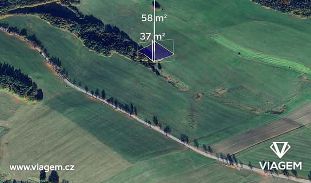 Prodej pole 334 m², Olešnice, okres České Budějovice