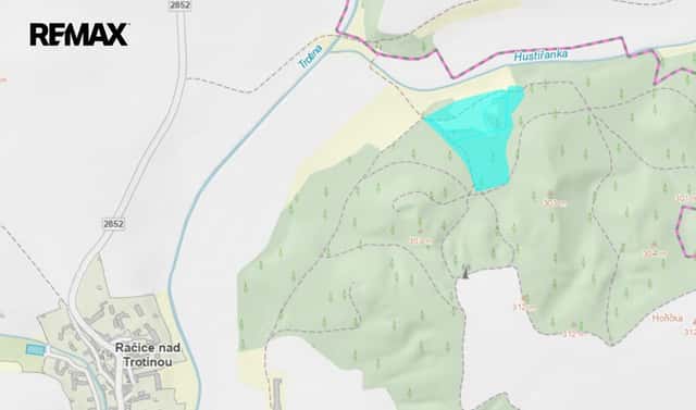 Prodej lesa 31 440 m², Račice nad Trotinou, okres Hradec Králové