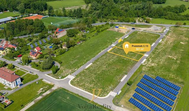 Prodej stavebního pozemku 861 m², Přerov – Přerov IV-Kozlovice