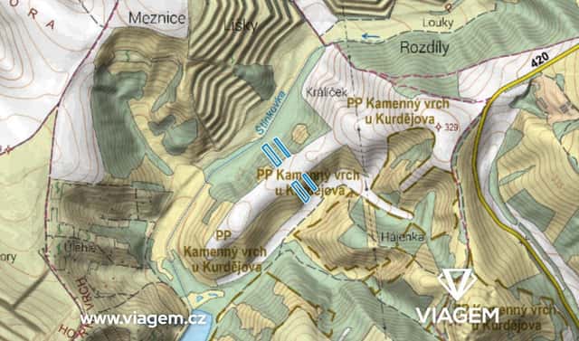 Prodej pole 2 504 m², Hustopeče, okres Břeclav