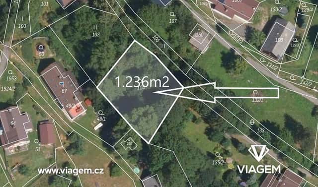 Prodej stavebního pozemku 1 011 m², Roztoky u Semil, okres Semily