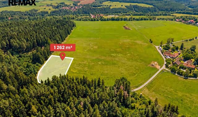 Prodej stavebního pozemku 1 262 m², Albrechtice nad Vltavou, okres Písek