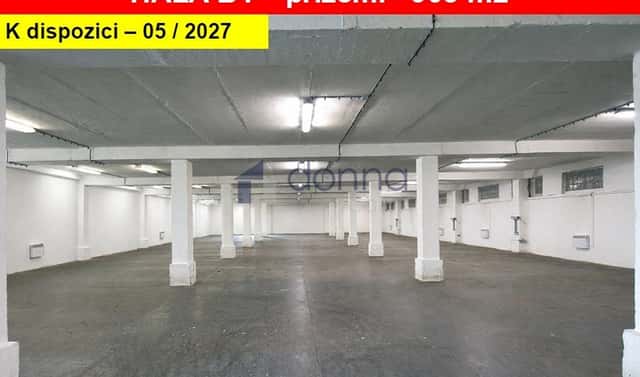 Pronájem skladovacích prostor 903 m², Ve žlíbku, Praha 9 – Horní Počernice