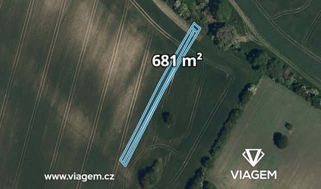 Prodej pole 681 m², Domanín, okres Hodonín