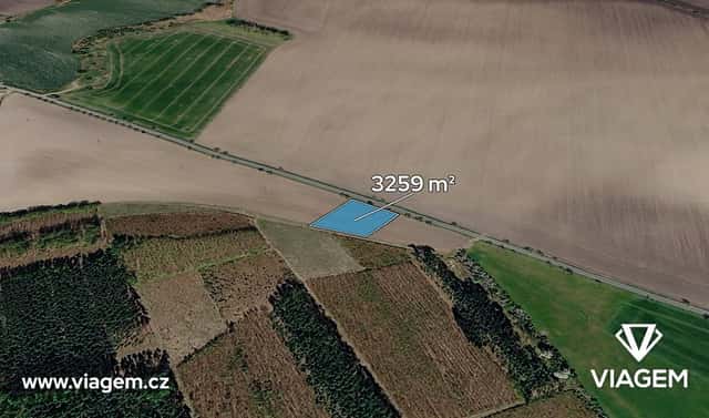 Prodej pole 543 m², Chotěšice, okres Nymburk