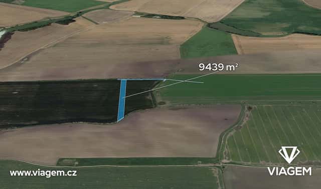 Prodej pole 1 432 m², Jabkenice, okres Mladá Boleslav