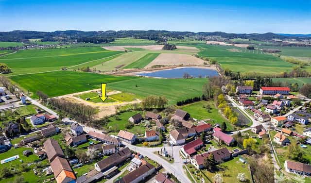 Prodej stavebního pozemku 1 219 m², Pracejovice, okres Strakonice