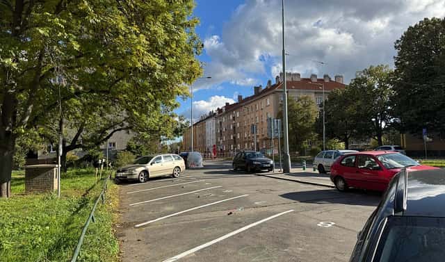 Praha, Černokostelecká, parkovací stání pronájem, Praha 10