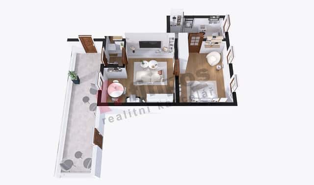 Prodej bytu 2+kk 100 m², Úštěk – Robeč, okres Litoměřice