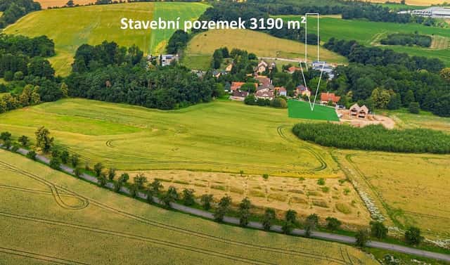 Prodej stavebního pozemku 3 190 m², Strančice – Sklenka, okres Praha-východ