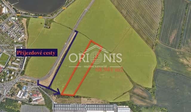 Prodej stavebního pozemku 68 941 m², Zadní Vinohrady, Chomutov