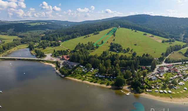 Prodej komerčního pozemku 10 831 m², Frymburk, okres Český Krumlov