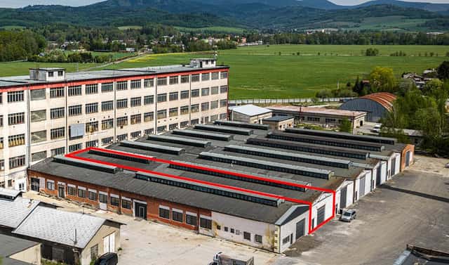 Pronájem skladovacích prostor 420 m², Rapotín, okres Šumperk