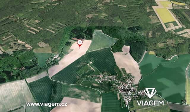Prodej pole 3 512 m², Nítkovice, okres Kroměříž