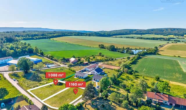 Prodej stavebního pozemku 1 088 m², Pičín, okres Příbram