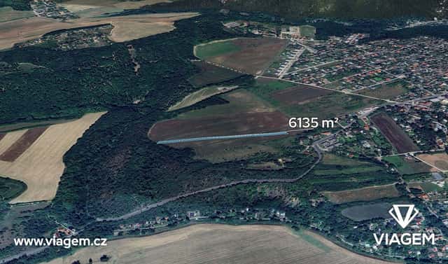 Prodej pole 2 300 m², Černošice, okres Praha-západ
