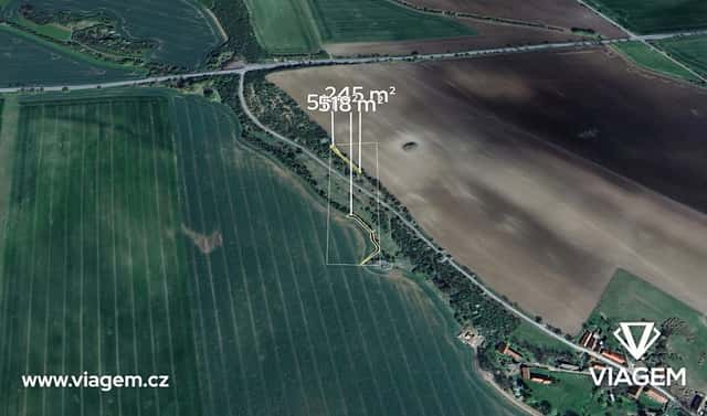 Prodej pole 296 m², Bílé Podolí, okres Kutná Hora