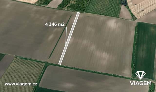 Prodej pole 2 173 m², Hustopeče, okres Břeclav