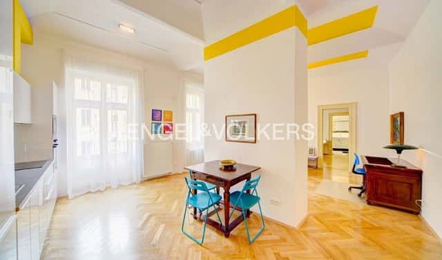 Pronájem bytu 2+kk 65 m², Soukenická, Praha 1 – Nové Město