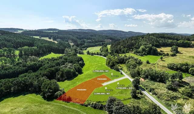 Prodej stavebního pozemku 864 m², Čestice, okres Strakonice