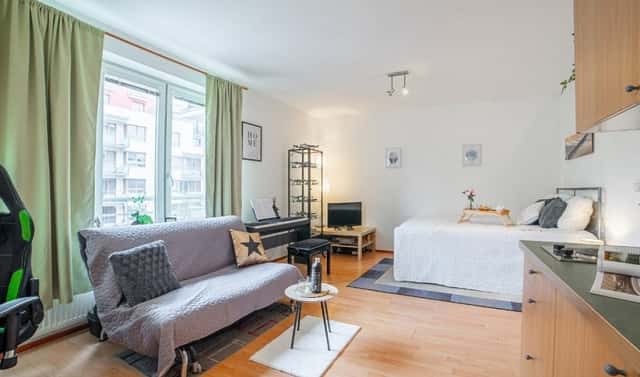 Pronájem bytu 1+kk 33 m², Mattioliho, Praha 10 – Záběhlice