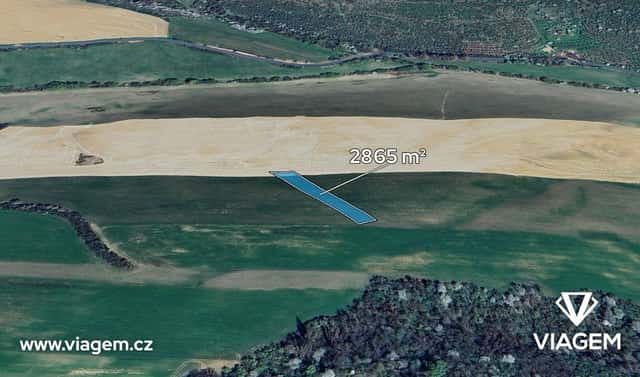 Prodej pole 955 m², Újezdec, okres Uherské Hradiště