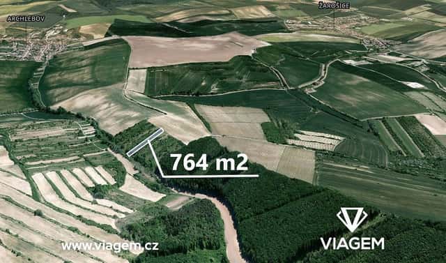 Prodej zahrady 382 m², Archlebov, okres Hodonín