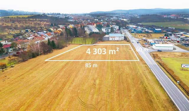 Prodej komerčního pozemku 4 303 m², Troubsko, okres Brno-venkov