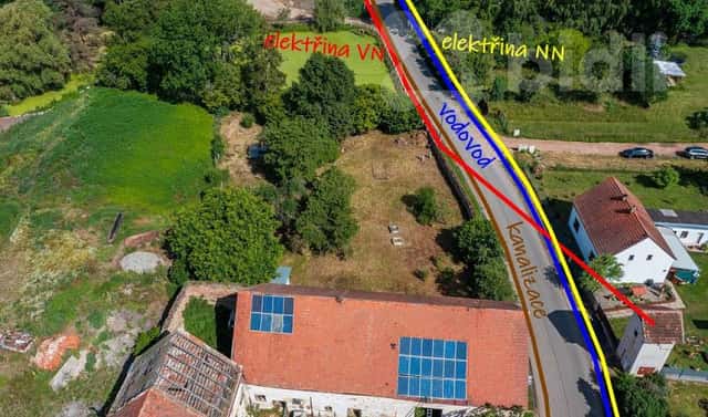 Prodej stavebního pozemku 871 m², Hořovičky, okres Rakovník