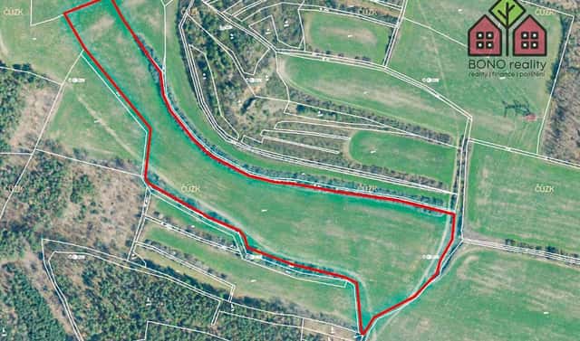 Prodej pole 36 791 m², Štětí – Stračí, okres Litoměřice