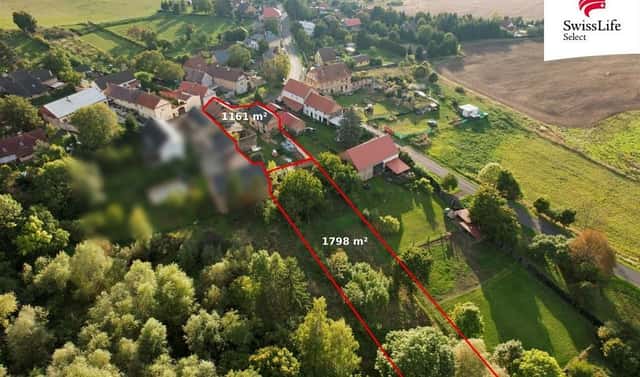 Prodej stavebního pozemku 2 636 m², Hrobčice – Mrzlice, okres Teplice