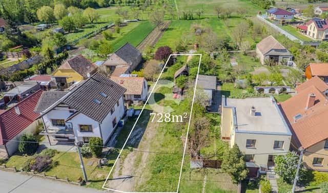 Prodej stavebního pozemku 728 m², Vrbovec, okres Znojmo