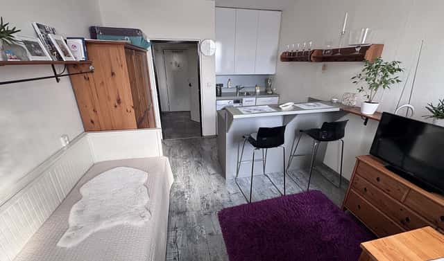 Prodej bytu 1+kk 23 m², Halasovo náměstí, Brno – Lesná, okres Brno-město