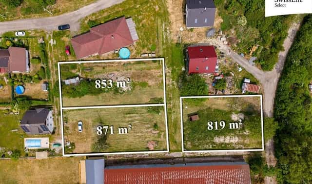 Prodej stavebního pozemku 2 543 m², Kly, okres Mělník