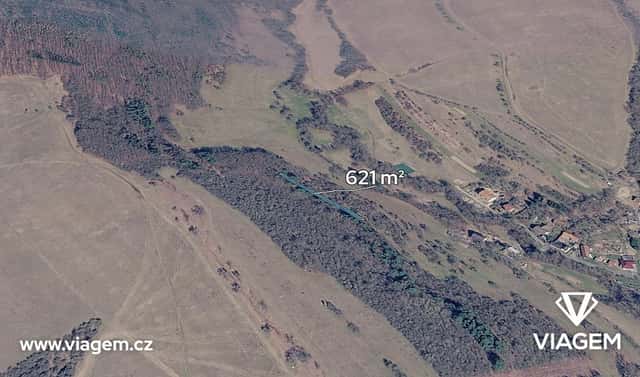 Prodej lesa 621 m², Hřivínův Újezd, okres Zlín