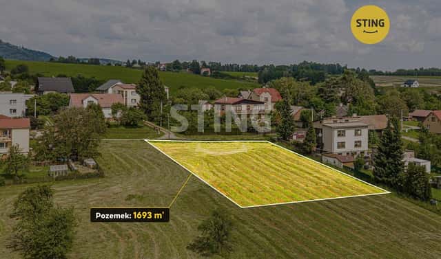Prodej stavebního pozemku 1 693 m², Milíkov, okres Frýdek-Místek
