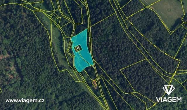 Prodej lesa 4 954 m², Všelibice, okres Liberec