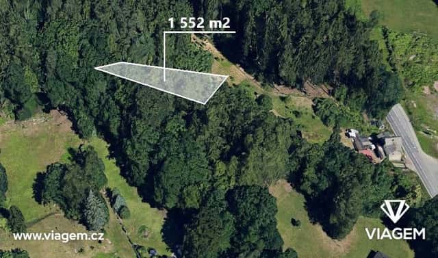 Prodej lesa 776 m², Náchod