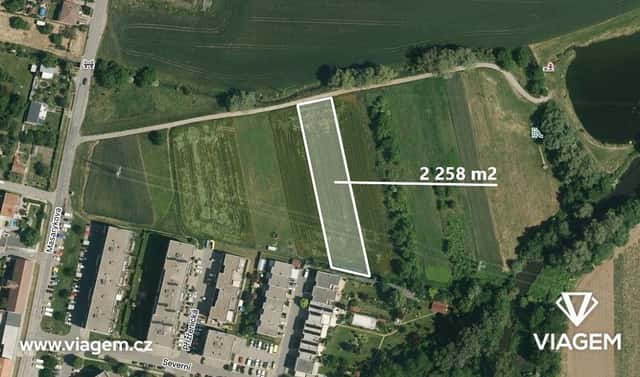 Prodej pole 2 258 m², Modřice, okres Brno-venkov