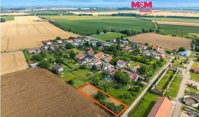 Prodej stavebního pozemku 1 187 m², Hostovlice, okres Kutná Hora