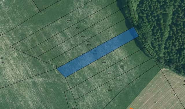 Prodej pozemku 814 m², Jarošov nad Nežárkou, okres Jindřichův Hradec