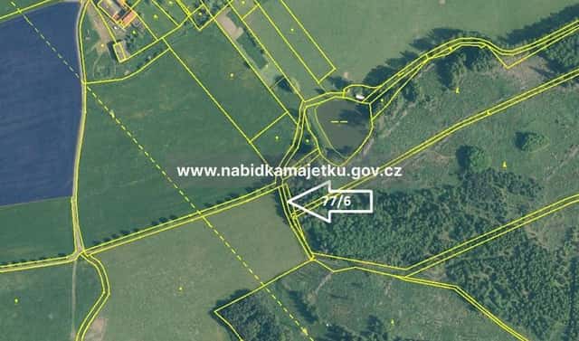 Prodej lesa 433 m², Černošín, okres Tachov