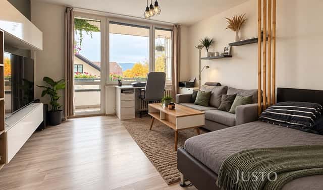 Pronájem bytu 1+kk 30 m², Ostravská, Liberec – Liberec XIV-Ruprechtice