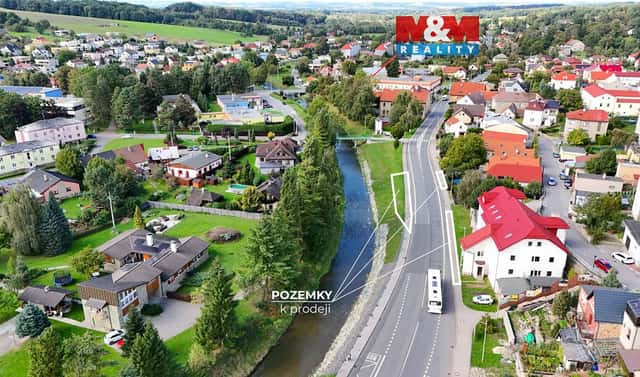 Prodej komerčního pozemku 526 m², Brušperk, okres Frýdek-Místek