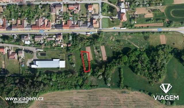 Prodej zahrady 503 m², Osvětimany, okres Uherské Hradiště