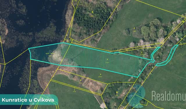 Prodej louky 4 157 m², Kunratice u Cvikova, okres Česká Lípa