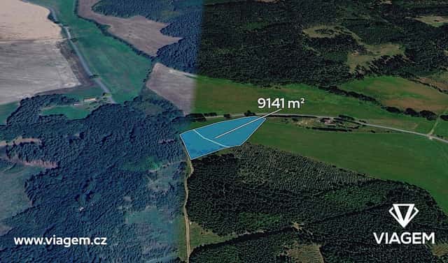 Prodej pole 9 141 m², Přívětice, okres Rokycany