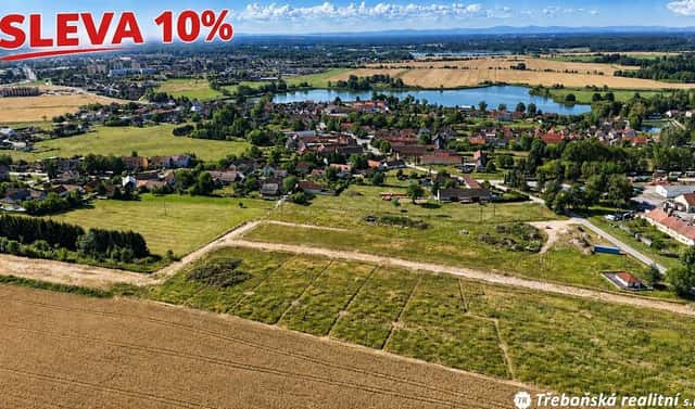 Prodej stavebního pozemku 1 509 m², Přesecká, Třeboň – Břilice, okres Jindřichův Hradec