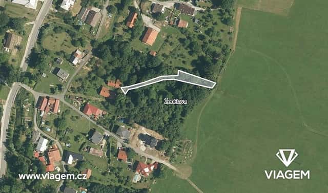 Prodej zahrady 227 m², Ženklava, okres Nový Jičín