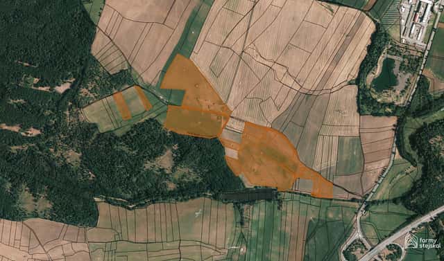 Prodej louky 167 112 m², Dobříš, okres Příbram